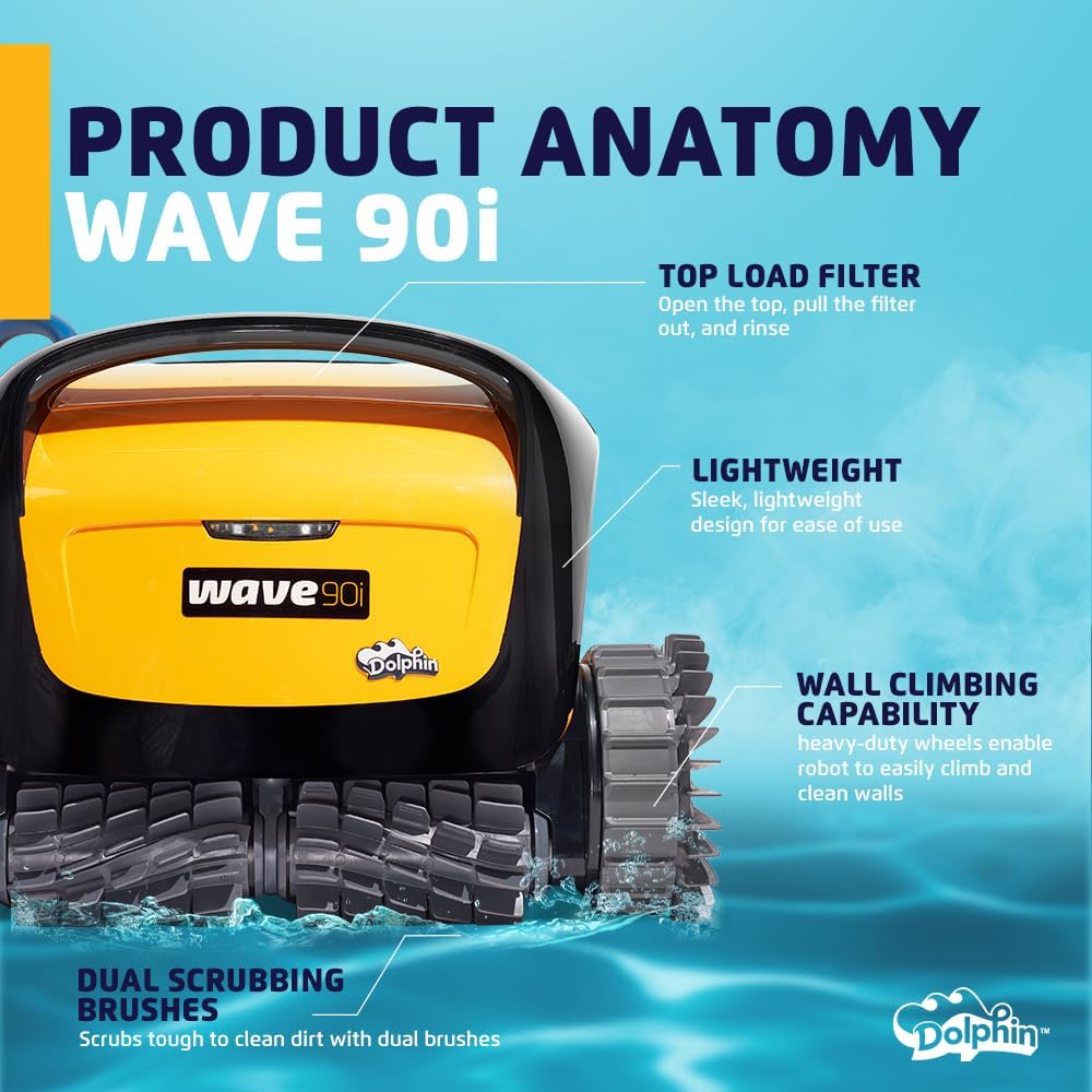 Dolphin Wave 90i Commercial Robotic Pool Cleaner - Open Box