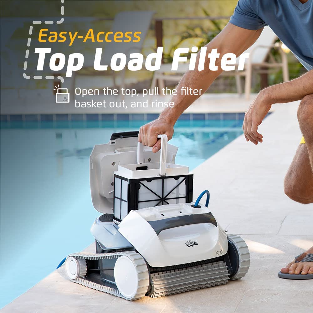 Dolphin E10 Pool Robot Vacuum - Open Box