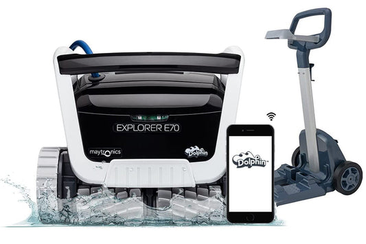 Dolphin Explorer E70 WiFi with Universal Caddy