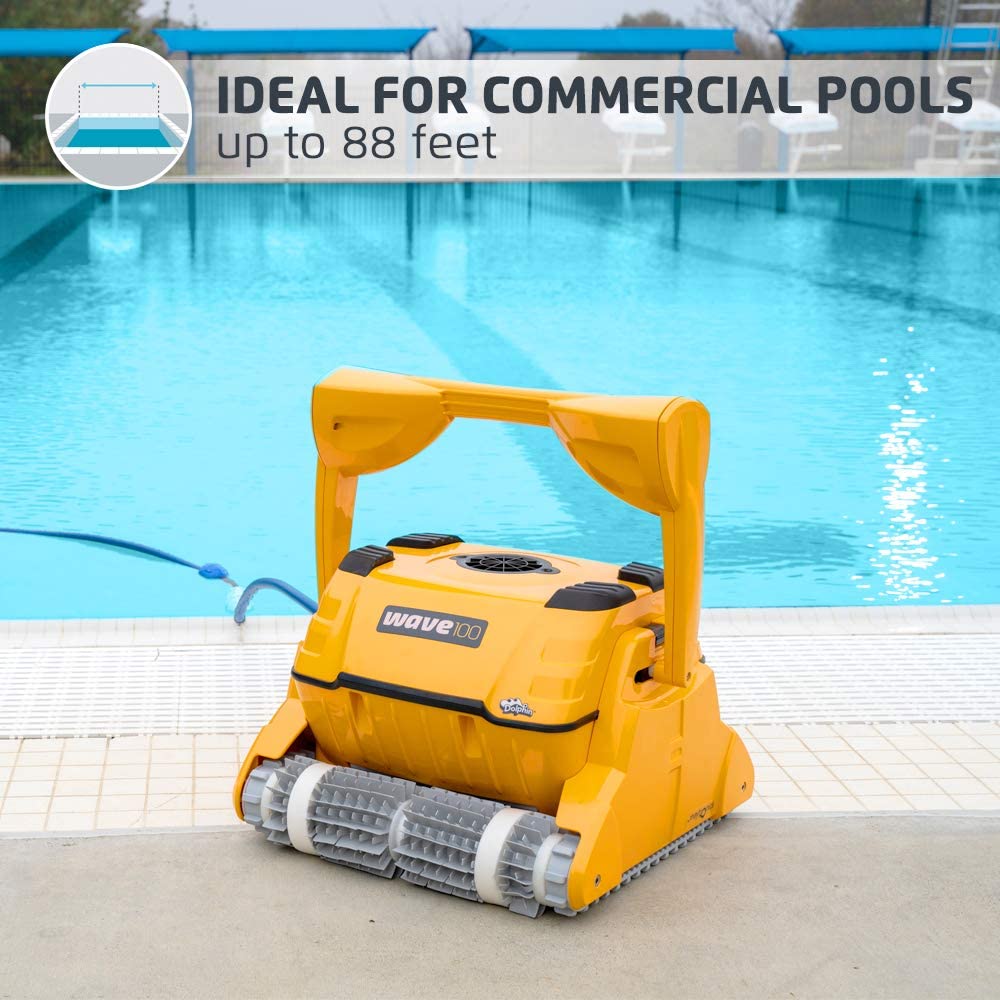 Dolphin Wave 100 Commercial Robotic Pool Cleaner - Open Box