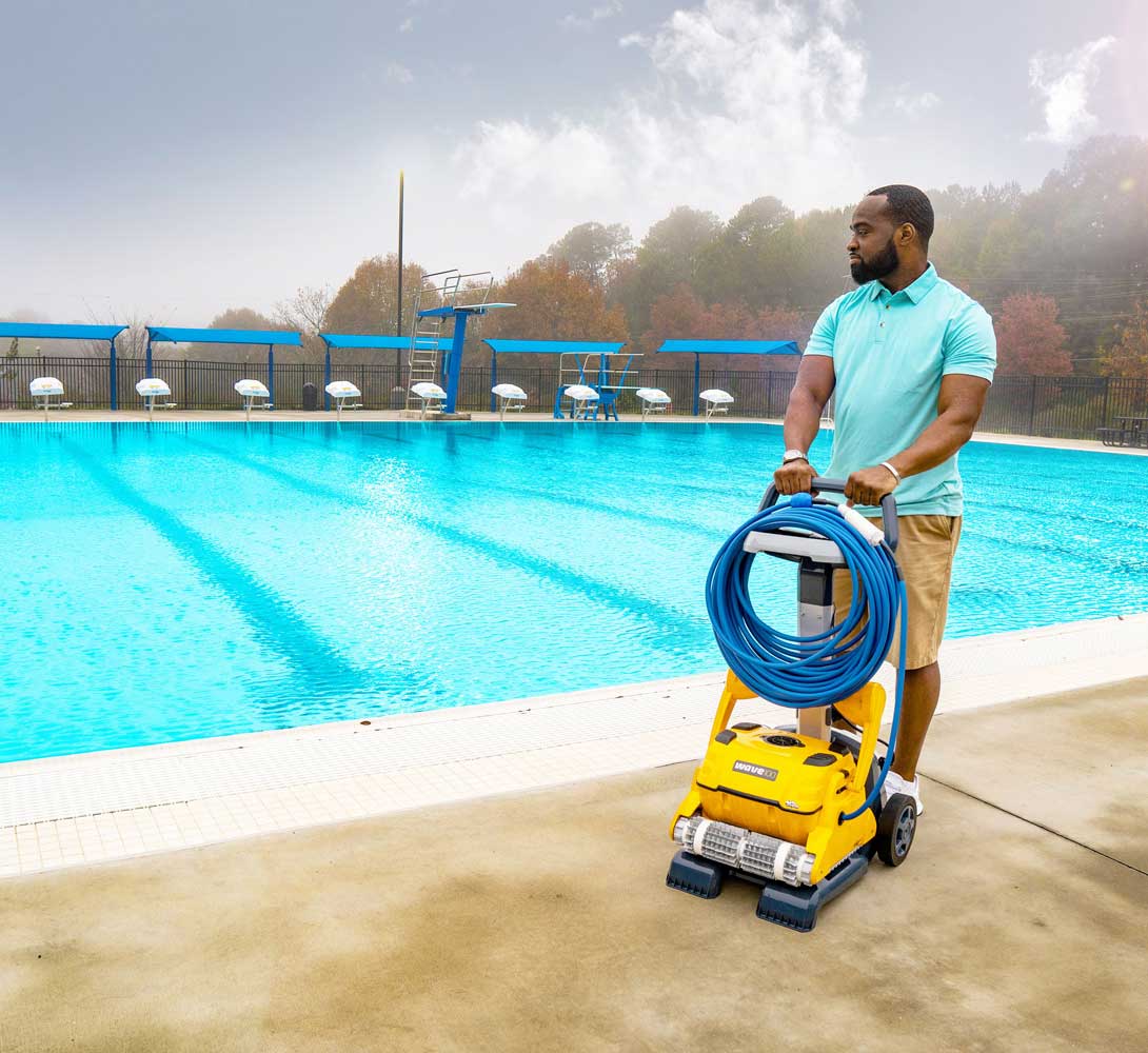 Dolphin Wave 100 Commercial Robotic Pool Cleaner - Open Box